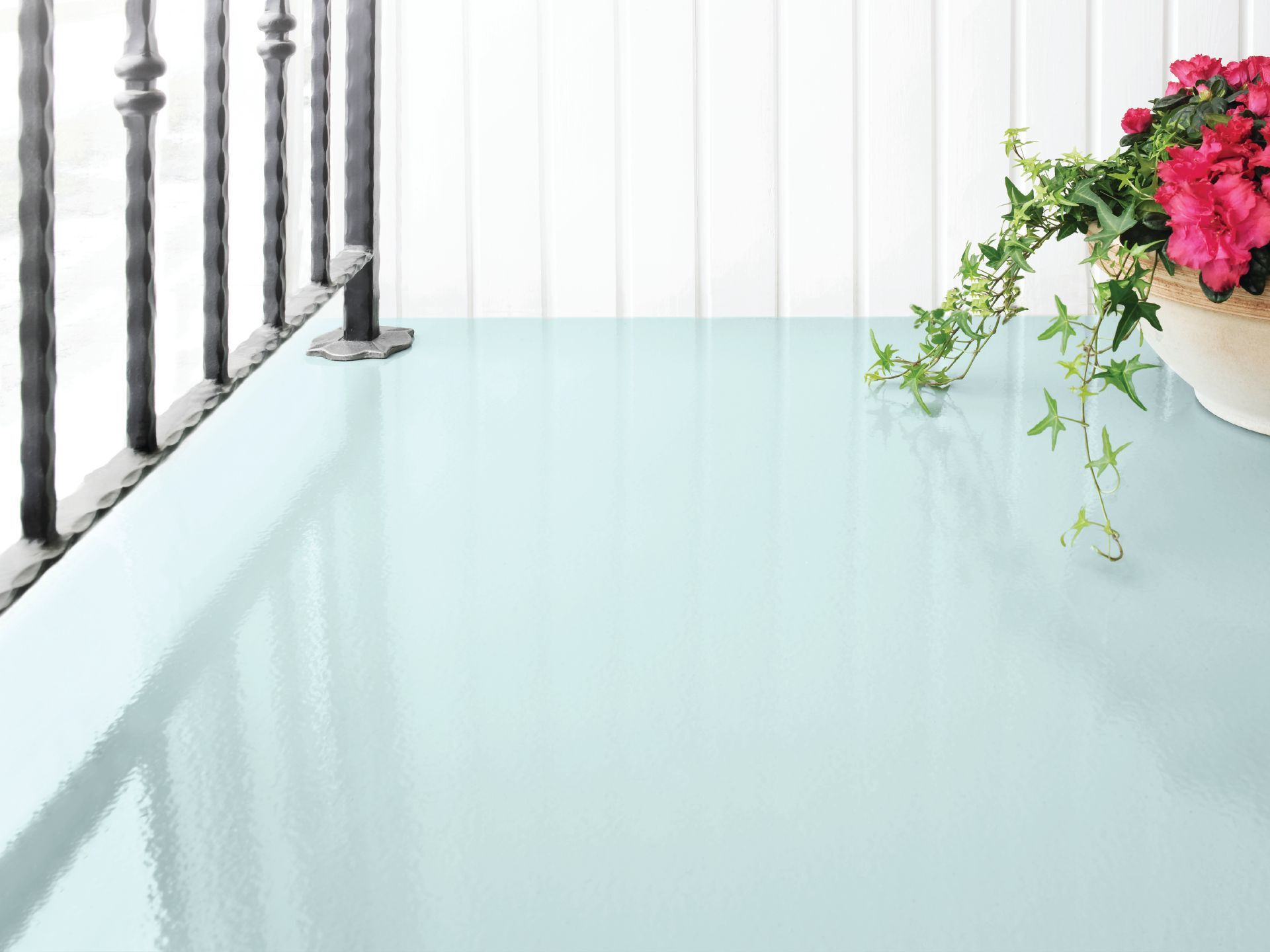 Balcony floor
