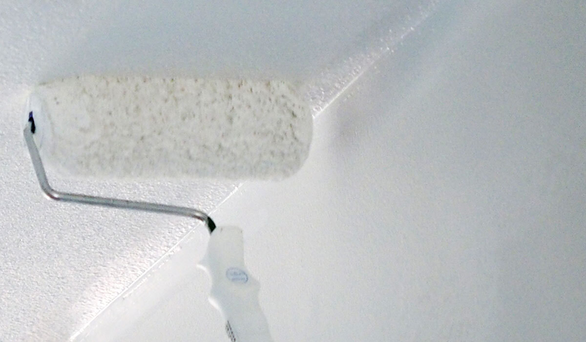 Painting ceiling
