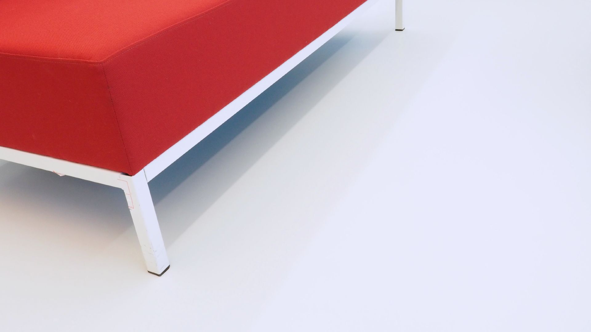 Durable white floor