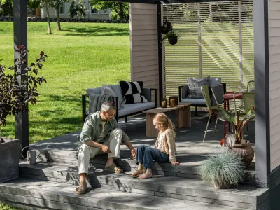 how to paint and care for wooden decking