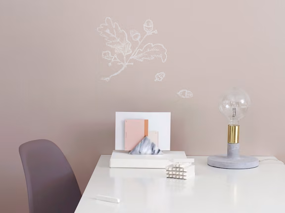 Express yourself with the blackboard paint
