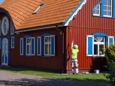 Exterior wood