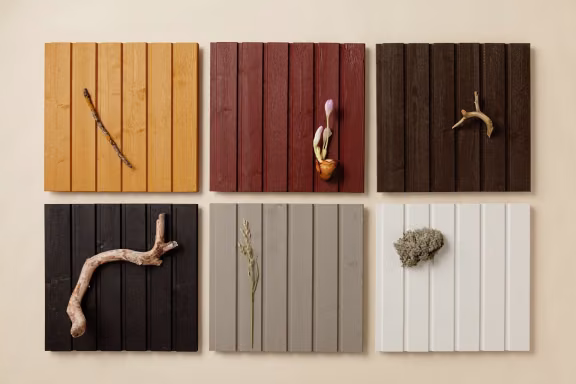 colour palettes for wooden house facade