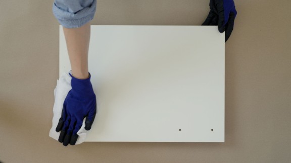 painting kitchen cabinet