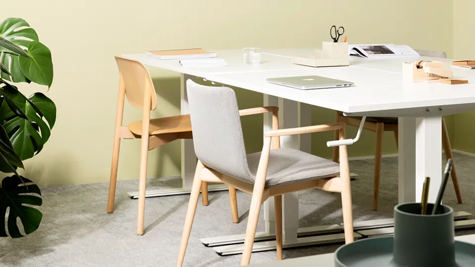 Office makeover is made with colours