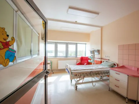 Special paints for Children's hospital rooms