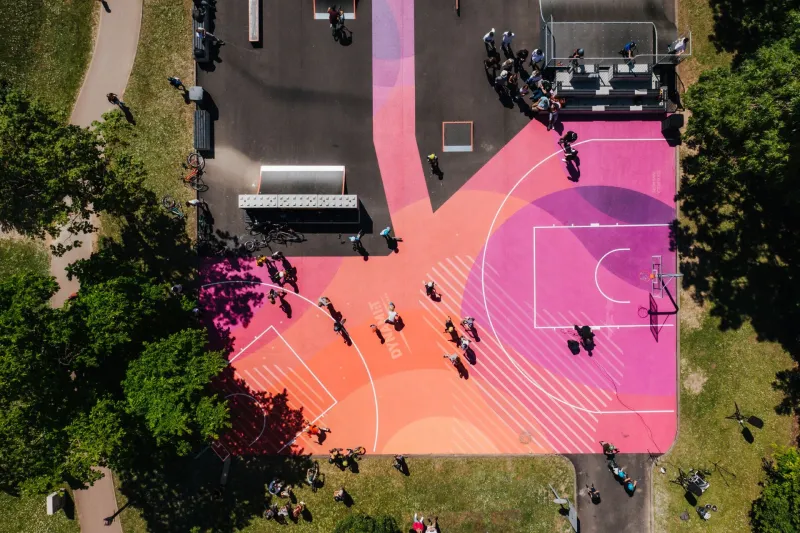Tikkurila's support for the creation of Cēsis skate park