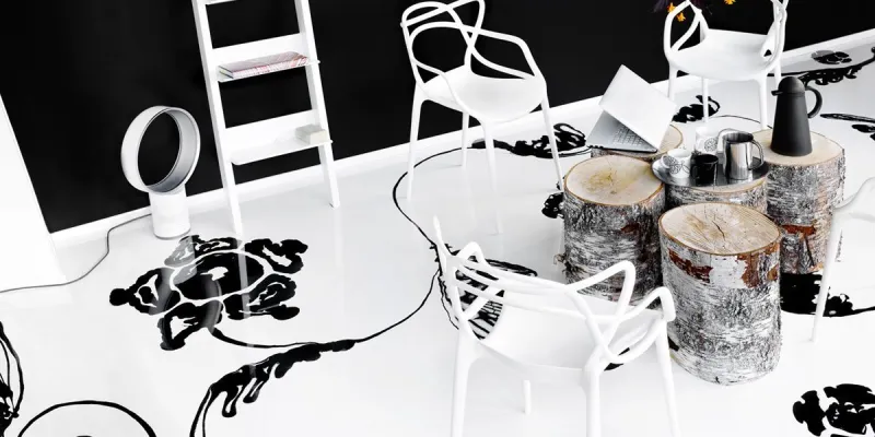 Design floors - Free-hand patterning