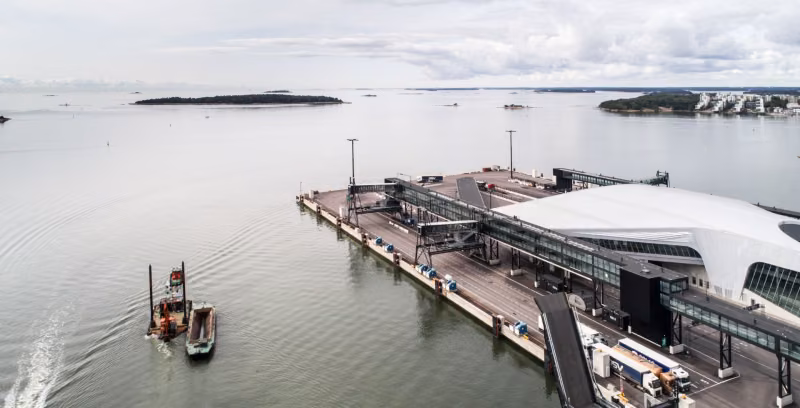 West Harbour in Helsinki